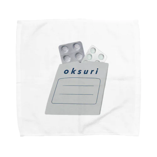 お薬🫙oksuri Towel Handkerchief