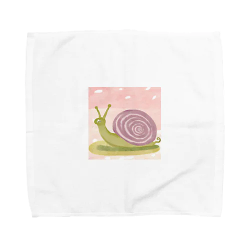 癒し系❗カタツムリ Towel Handkerchief