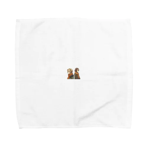 さとみ＆クリス Towel Handkerchief