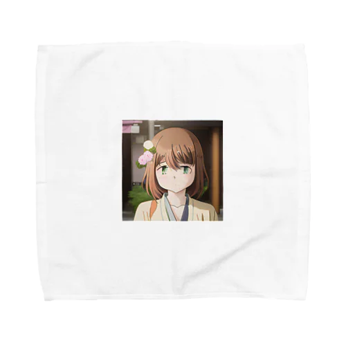 巫女 Towel Handkerchief