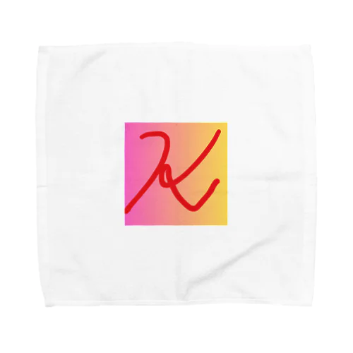 イニシャルk Towel Handkerchief