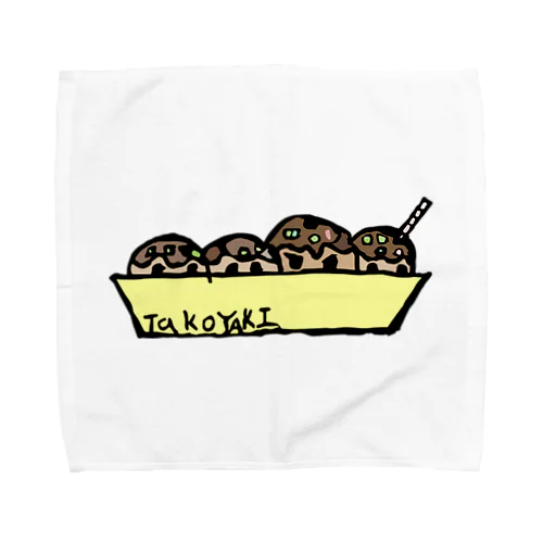 TAKOYAKI Towel Handkerchief