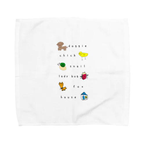 はじめてのおえかき Towel Handkerchief