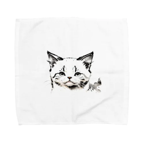 ねこさん８ Towel Handkerchief