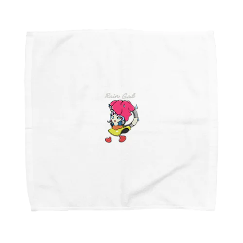 レイン・ガール Towel Handkerchief