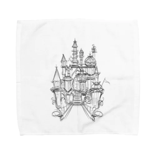 Dreamer's Castle Towel Handkerchief