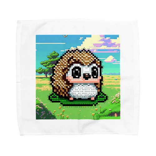 ドット絵のピグミーハリネズミ Towel Handkerchief