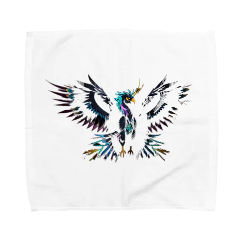 カラフルな鳥 Towel Handkerchief