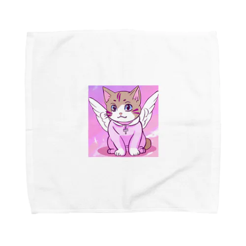 天使の猫ちゃん Towel Handkerchief