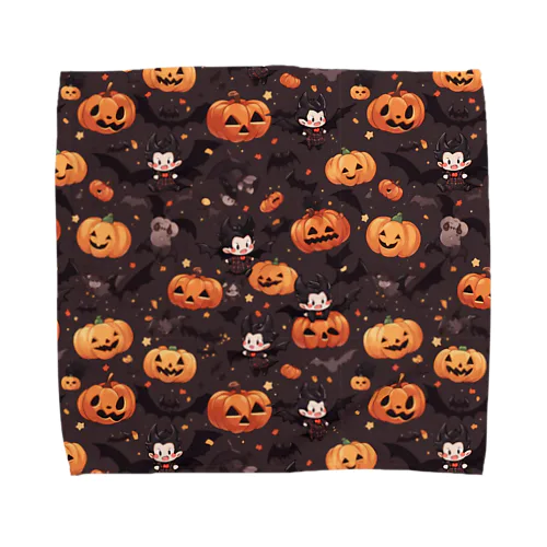 ハロウィーン・ちびアイドル Towel Handkerchief