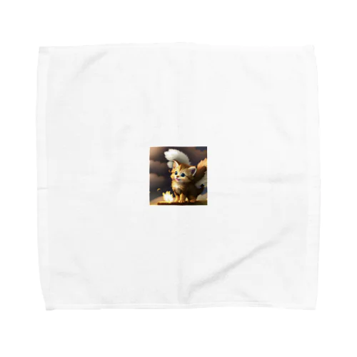 にゃんこ天使 Towel Handkerchief