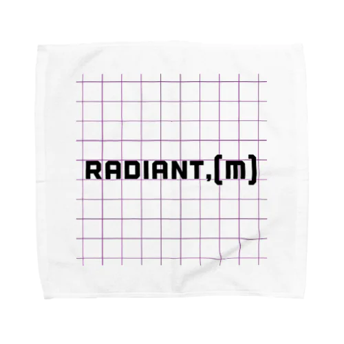 radiant,(M) タオルハンカチ