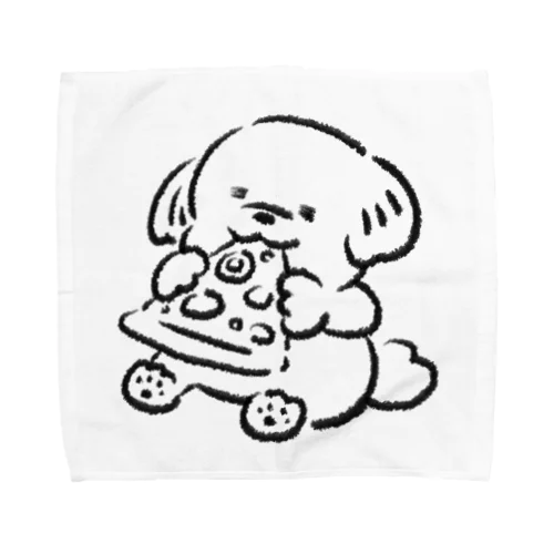 ペキニーズのちーずくん Towel Handkerchief