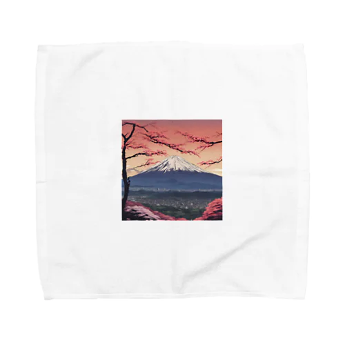 富士山 Towel Handkerchief