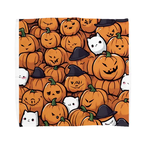 ハロウィン　かぼちゃグッズ Towel Handkerchief