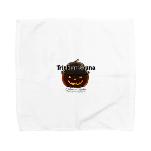 Trick or Sauna Towel Handkerchief