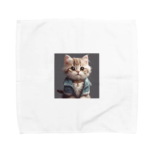 かわいい猫のグッズ Towel Handkerchief