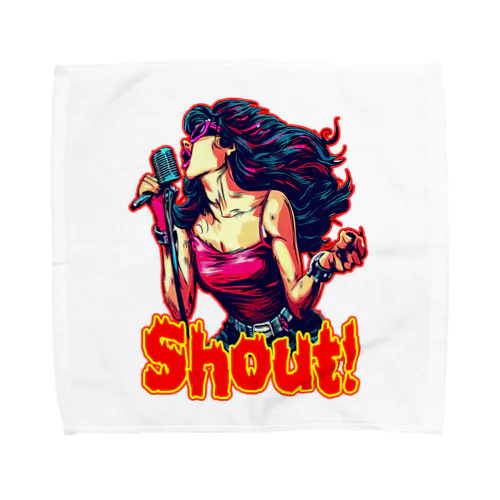 SHOUT!　【ROCK歌手】シャウト！ Towel Handkerchief