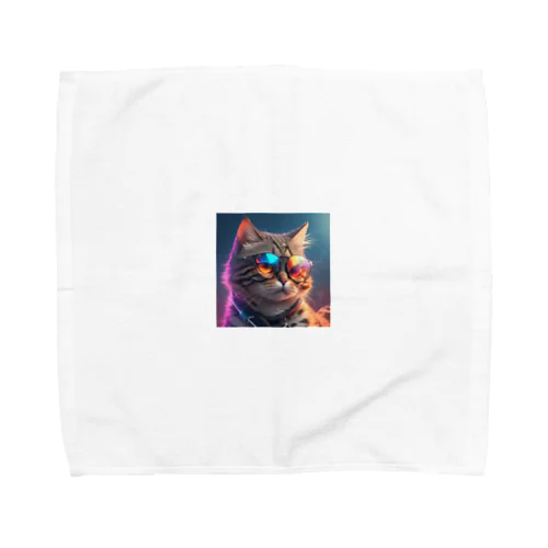 クールキャット Towel Handkerchief