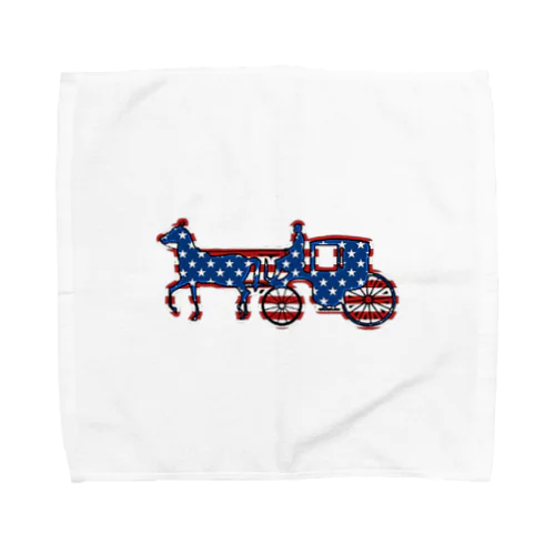 馬車　Flag of the United States Towel Handkerchief