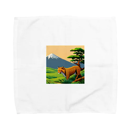 野生のドットスター Towel Handkerchief