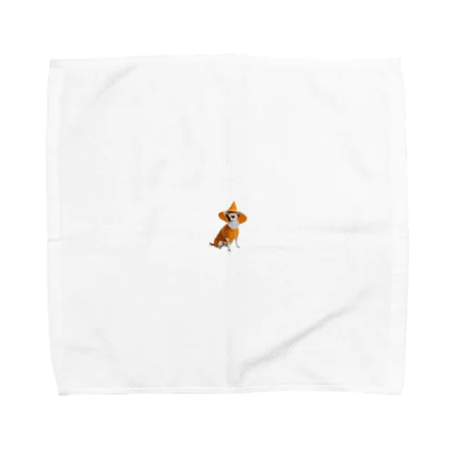 仮装パーティーの主役は極小チワワとかぼちゃのランタン Towel Handkerchief