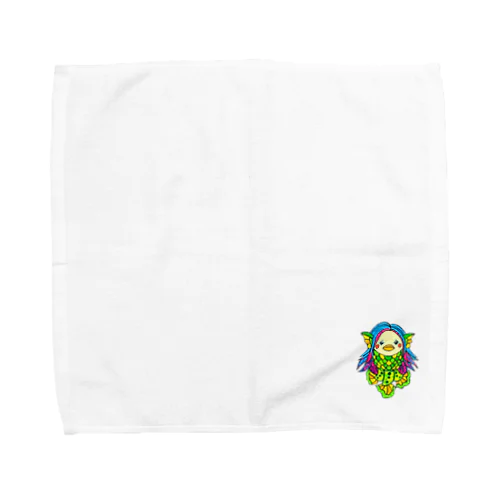 アマビエ（カラー） Towel Handkerchief