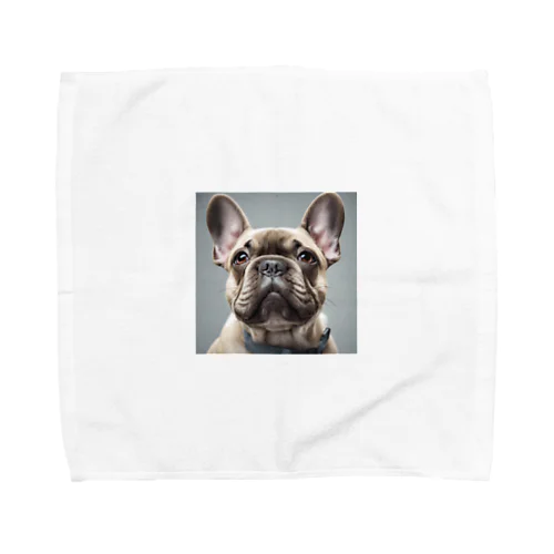 french bulldog Towel Handkerchief