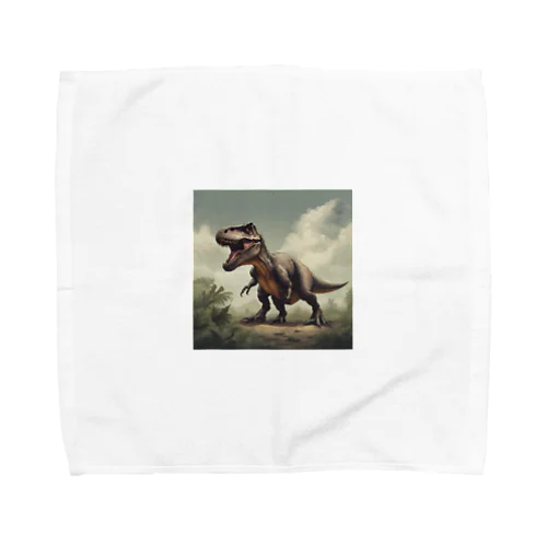 迫力ある恐竜 Towel Handkerchief