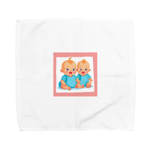 双子ちゃん Towel Handkerchief