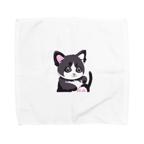 パンダ猫ちゃん Towel Handkerchief