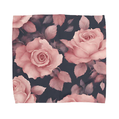 rose Towel Handkerchief