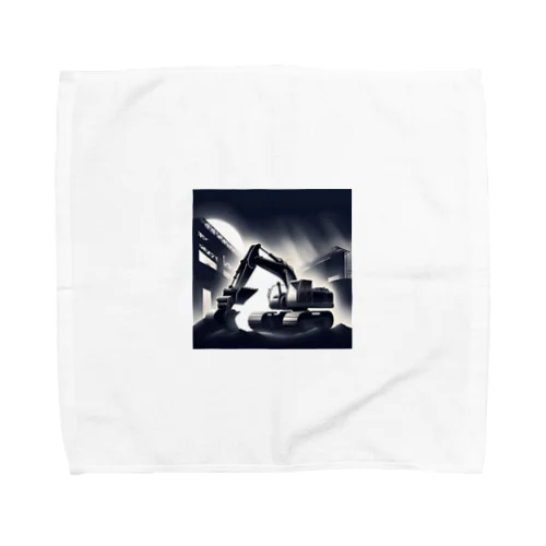 モノクロユンボグッズ Towel Handkerchief