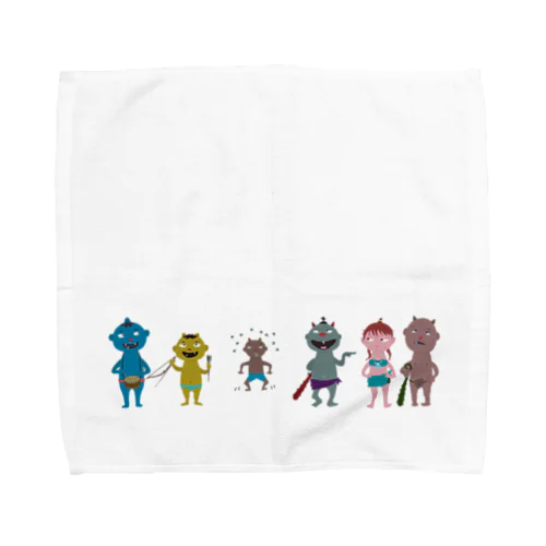 こ鬼ら　のほほん4 Towel Handkerchief