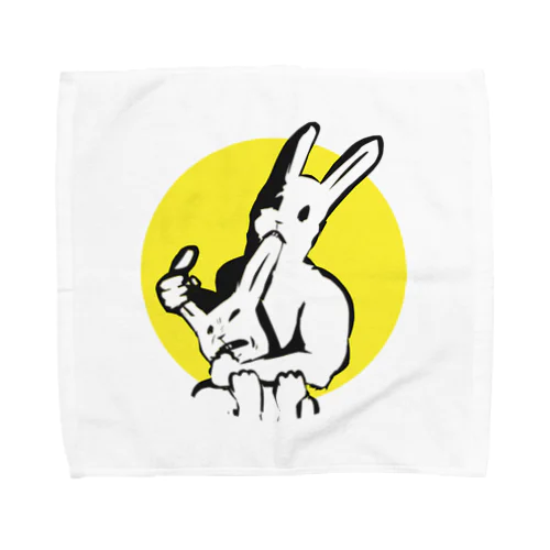 共喰い🐰（ウサギ） Towel Handkerchief