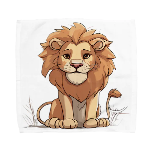 Cute Lion(1) Towel Handkerchief