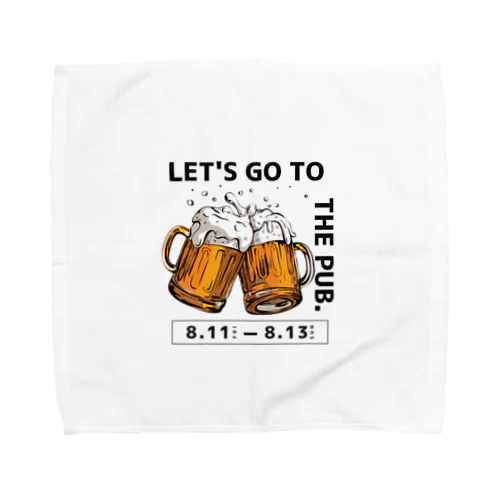 ビールを飲もう！ Towel Handkerchief