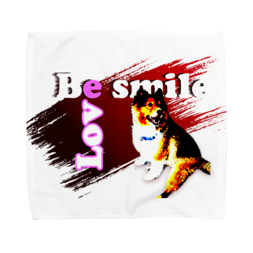 Be smile♡ タオルハンカチ