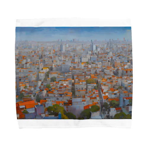 都市の風景 Towel Handkerchief