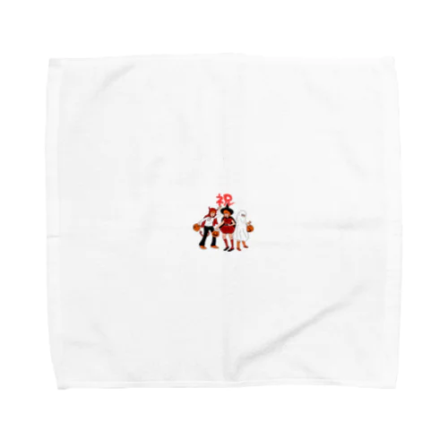 ハロウィン祝 Towel Handkerchief