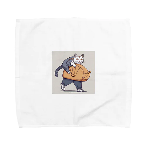 不思議猫 Towel Handkerchief