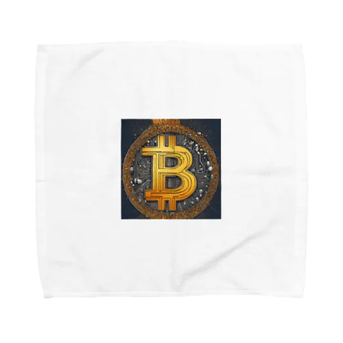 ビットコインアート Towel Handkerchief