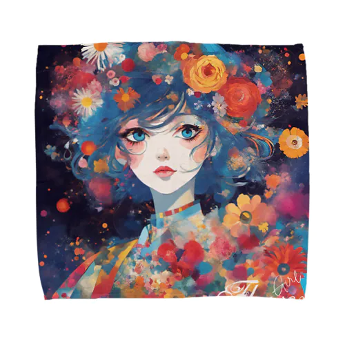 Flower Girl Towel Handkerchief