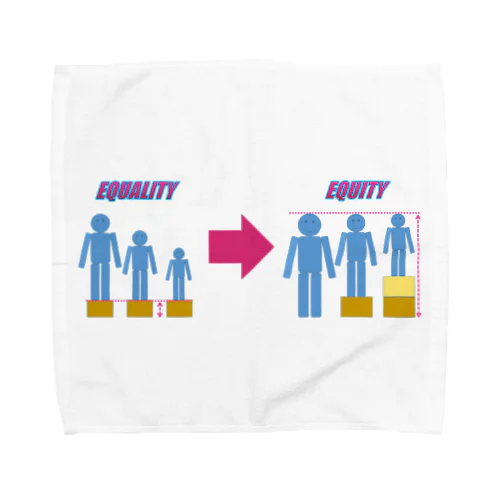 EQUALITY&EQUITY Towel Handkerchief