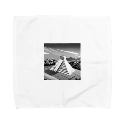 有名な観光スポットイメージ画像：チチェン・イッツァ（メキシコ） Towel Handkerchief