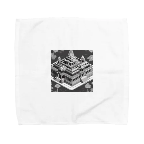 有名な観光スポットイメージ画像：アンコールワット（カンボジア） Towel Handkerchief