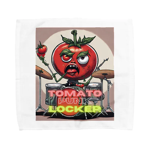 🍅ベジロック「トマトくん」🎸✨ Towel Handkerchief