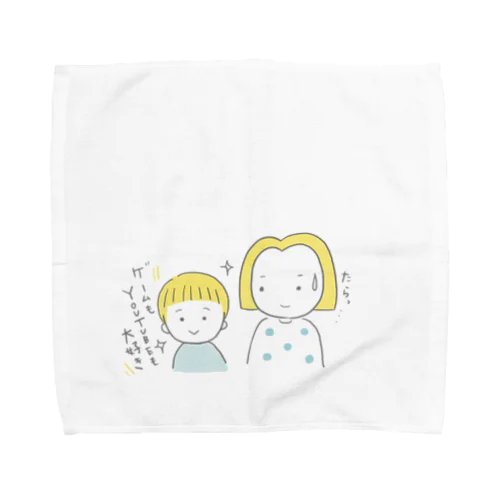 ワンオペママの悩み Towel Handkerchief