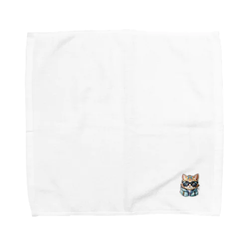 サングラス猫2 Towel Handkerchief