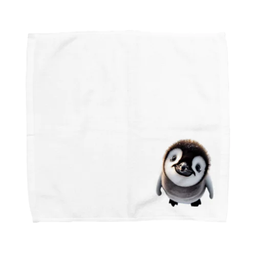 上目使いペンギン Towel Handkerchief